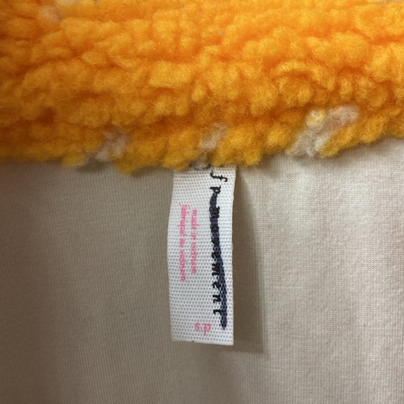 FP Movement Hit the Slopes Rocky Ridge Marigold Combo Printed Fleece Jacket NWOT - Picture 5 of 13